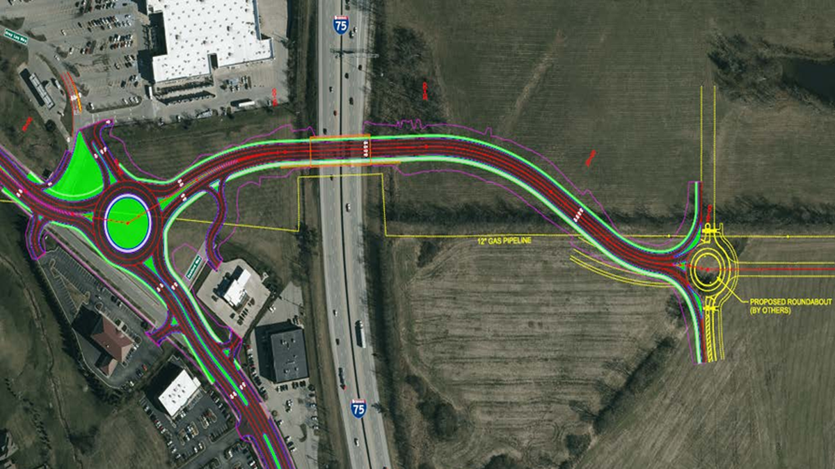 A new Interstate 75 underpass will connect Sir Barton Way and Polo Club Boulevard.