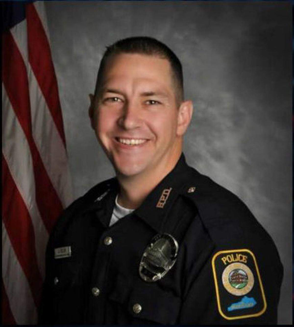 Bardstown police officer Jason Ellis, 33, was shot multiple times in May 2013 when he got out of his cruiser to pick up tree limbs on an exit ramp of the Blue Grass Parkway.