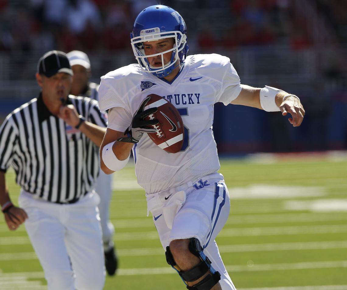 “It’s a place where I really grew as a person, and that’s what you find out now down the road, is how much it made you who you were,” former UK quarterback Mike Hartline said of his time at Kentucky.