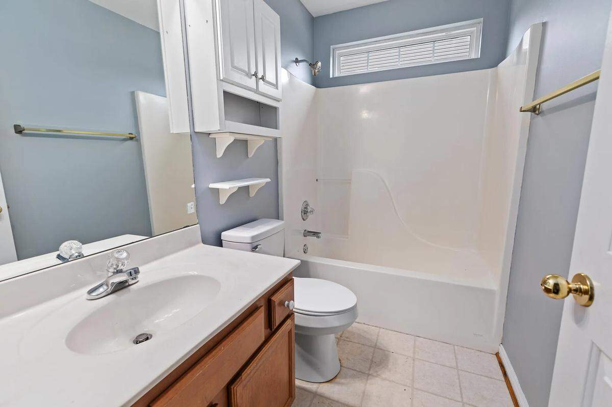 A view of the bathroom at 2916 Sandersville Road. Photo shared with permission from home seller’s agent Austin Polley with Distinctive Living. 