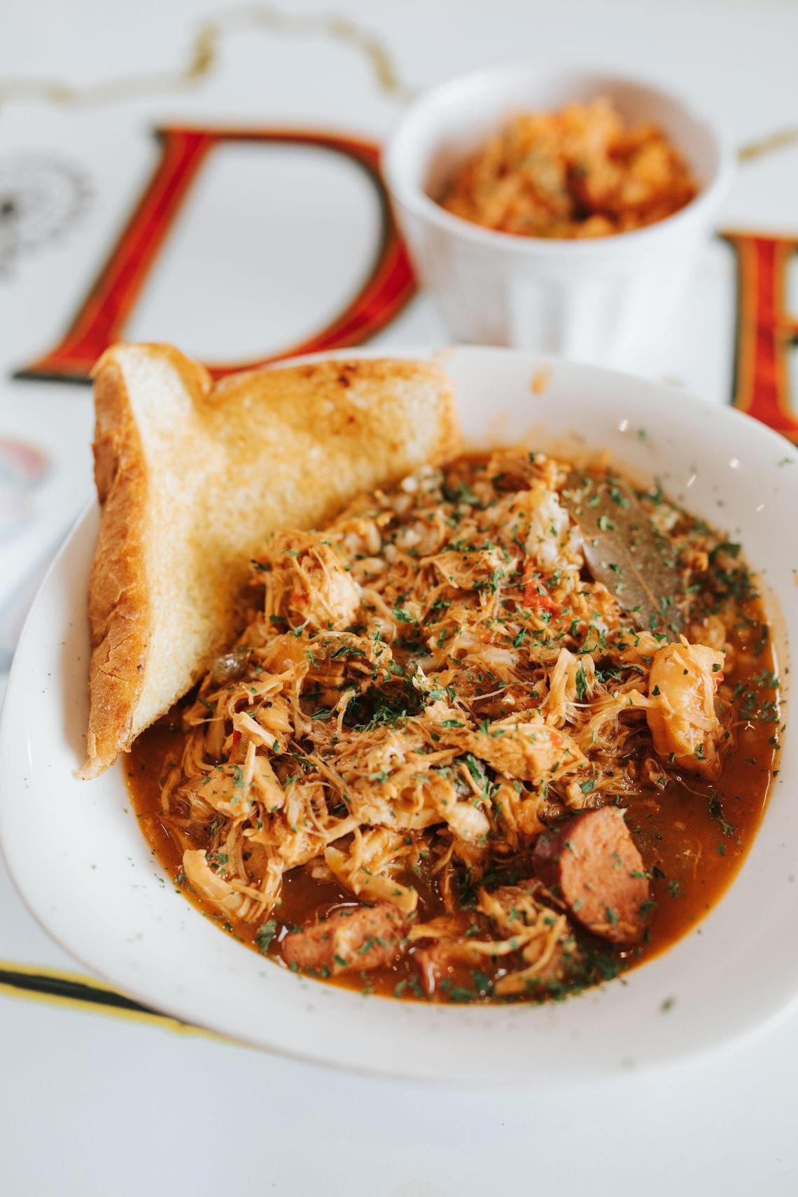 For SoulFeast: Black Restaurant Week, Mama Dee’s Coney Island will offer seafood gumbo with shrimp, crab, sausage, chicken and beef served over a bed of rice. Vegetarian option available.
