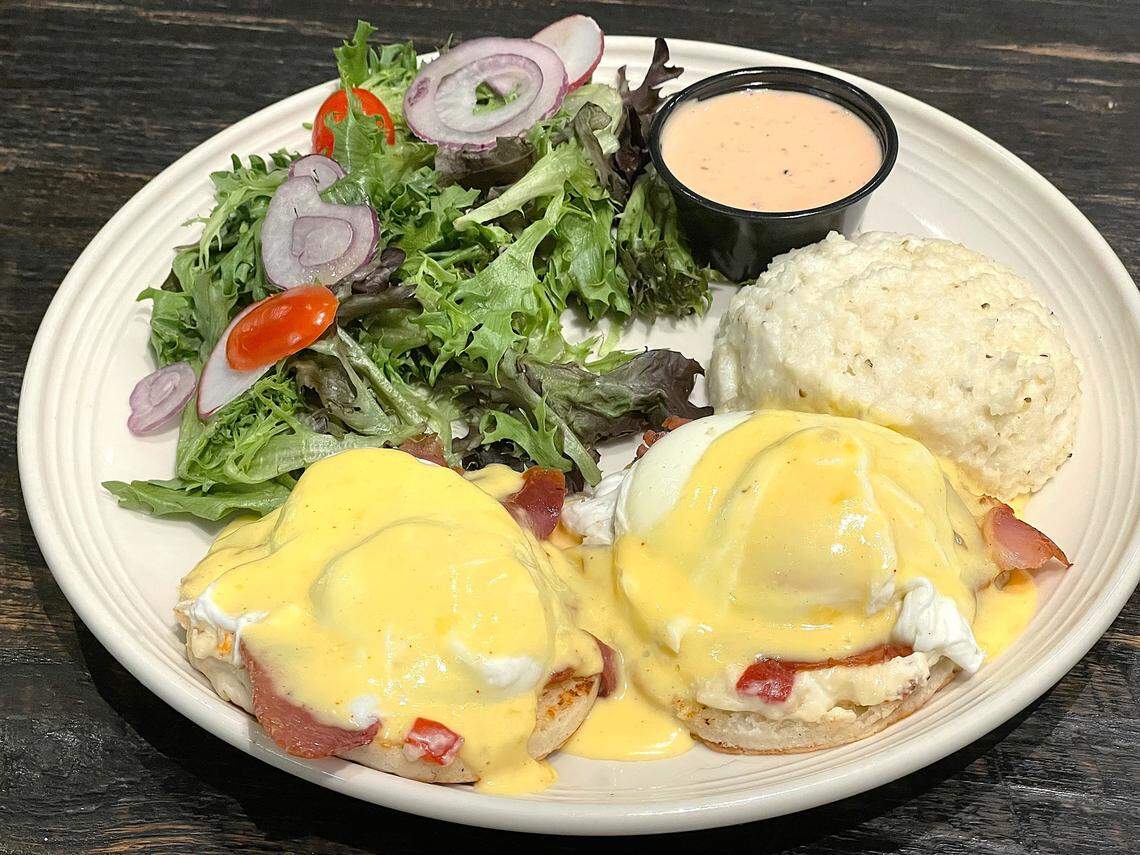 Zim’s Cafe’s Bluegrass Benedict.