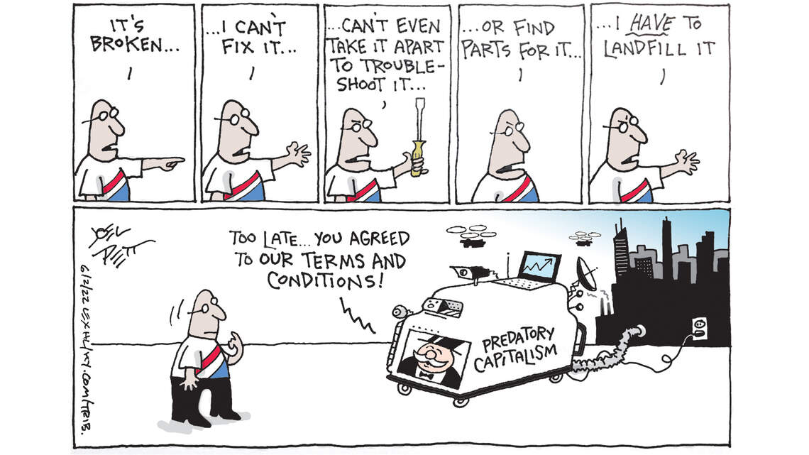 Joel Pett: The perils of predatory capitalism