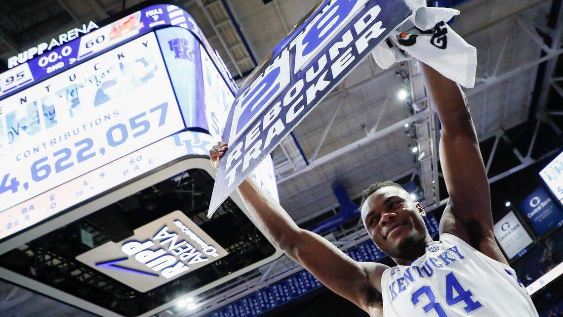 ‘The King of Kentucky.’ Oscar Tshiebwe is the 2022 Kentucky Sports Figure of the Year.