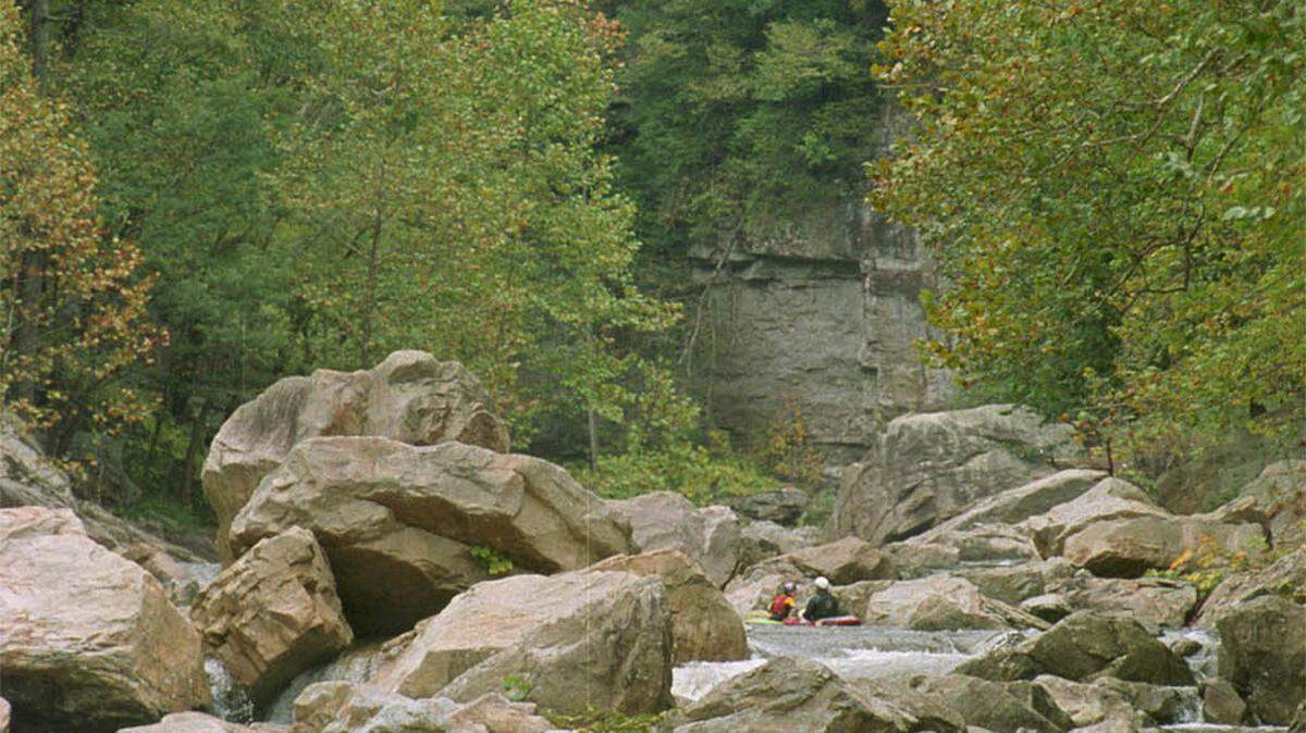 The Russell Fork between Elkhorn City and the Breaks, the most beautiful stretch of river on earth, Larry Webster says.