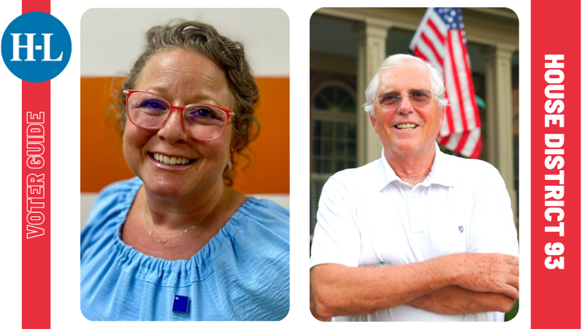 Democrat Adrielle Camuel (left) and Republican Kyle Whalen are running for the House District 93 seat in Lexington, Kentucky. The 2023 General Election is Nov. 7, 2023.