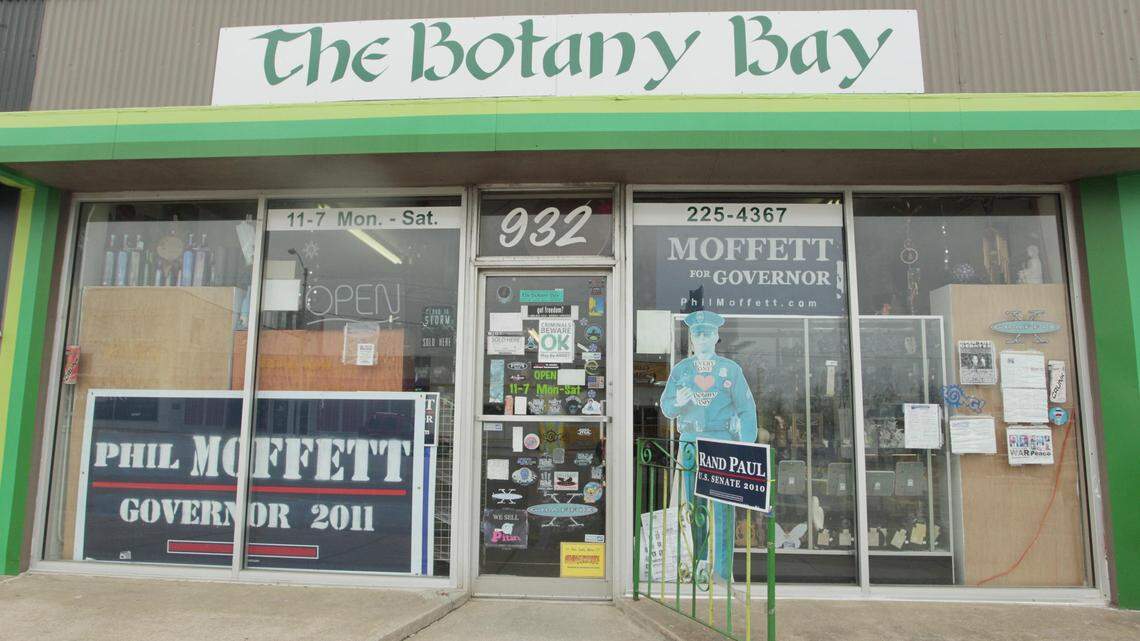 The Botany Bay on Winchester Road in Lexington is at the center of a case challenging Lexington police procedure as well as the state s definition of synthetic drugs. This photo was taken March 24, 2011.