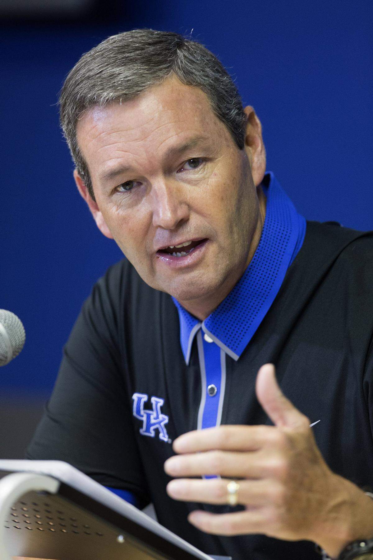 Kentucky Athletics Director Mitch Barnhart said he'd like to see greater consistency from the women's basketball team this season.