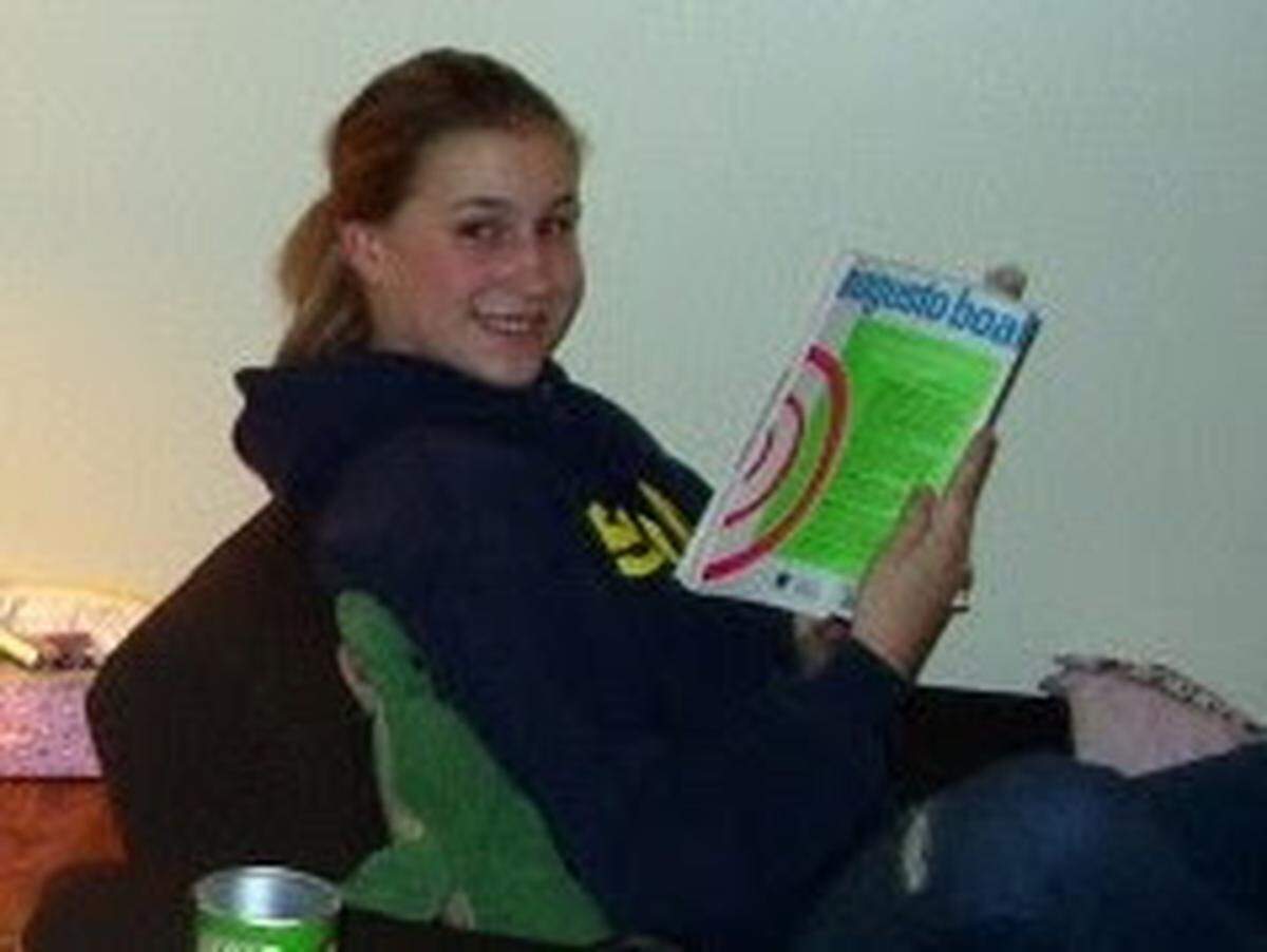 Christina Ross when she was an 18-year-old freshman at Grinnell College in 2005.