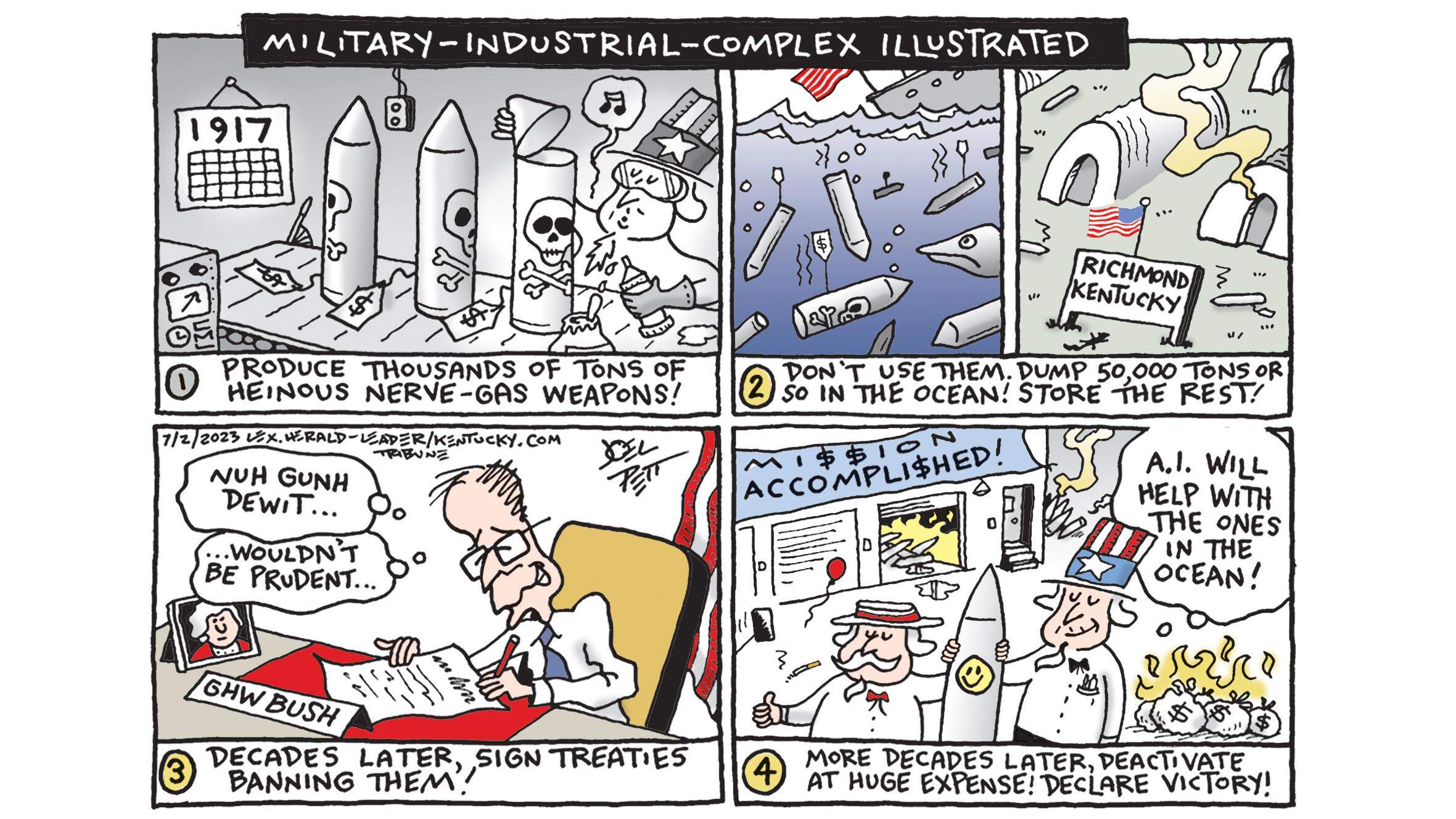 Joel Pett: Mission accomplished?