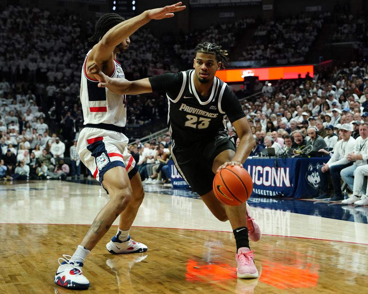 Bryce Hopkins (23) enters Friday night’s game against Kentucky averaging 16.1 points, 8.5 rebounds and 2.3 assists per game this season.