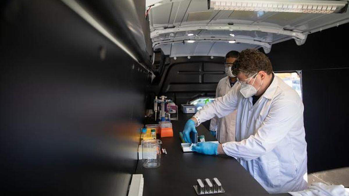 Early in the pandemic, Scott Berry and his team collected and tested wastewater samples on the University of Kentucky’s campus to determine the prevalence of COVID.