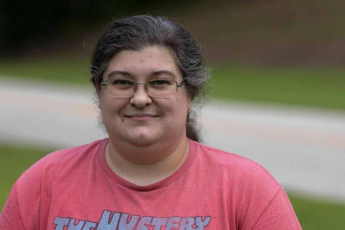 Faith Riley, who lives near where wild horses roam in Breathitt County, Ky., said she is in favor of the fiscal court resolution to remove the horses. “The issue is overpopulation,” she said.
