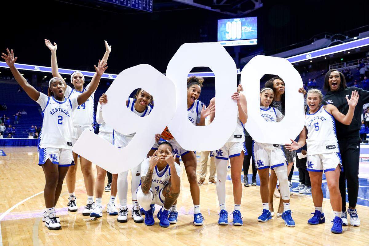 Kentucky women’s basketball earned its 900th win in program history with its 87-80 victory over Lipscomb on Thursday afternoon.