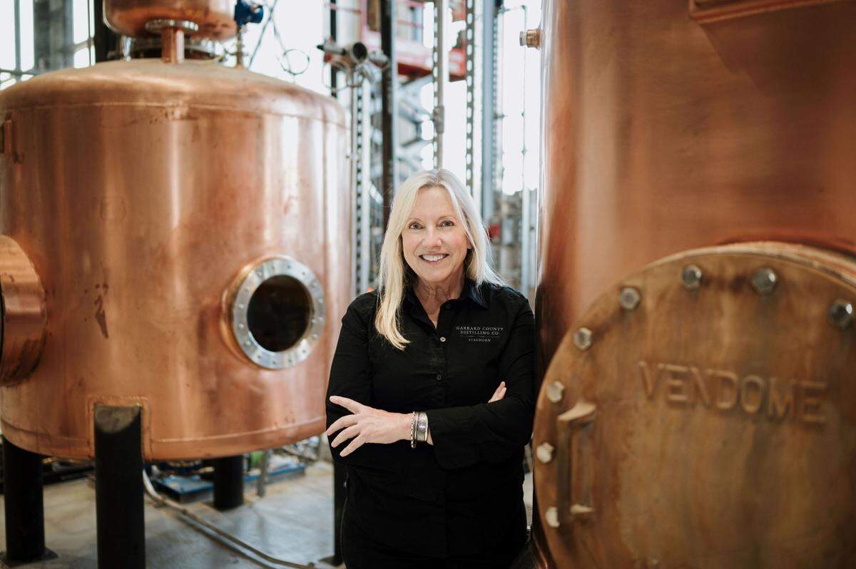 Lisa Wicker went from heading up Kentucky’s largest craft brewery to running the state’s largest independent distillery, the new $250 million Garrard County Distilling Co.