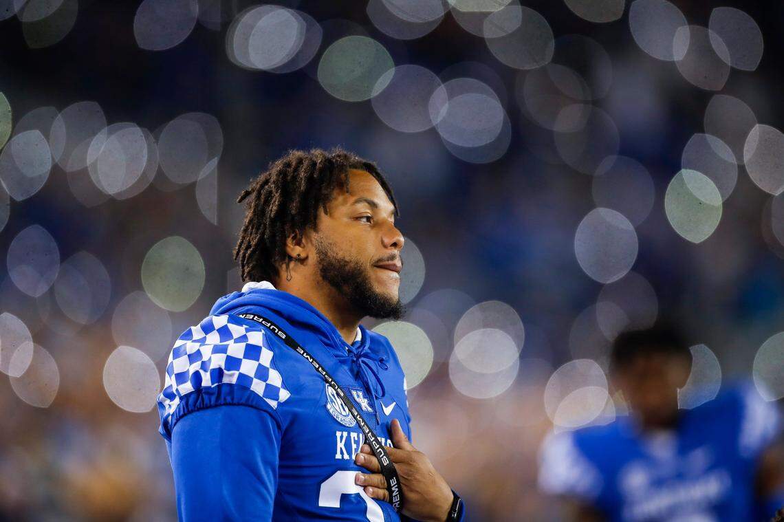 Chris Rodriguez needs 1,134 yards to break Benny Snell’s UK career rushing record.