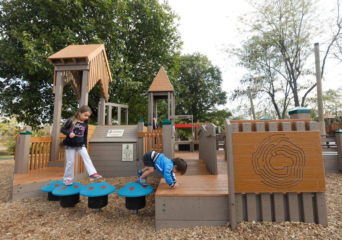 The Shillito Park playground went through a renovation in 2019.