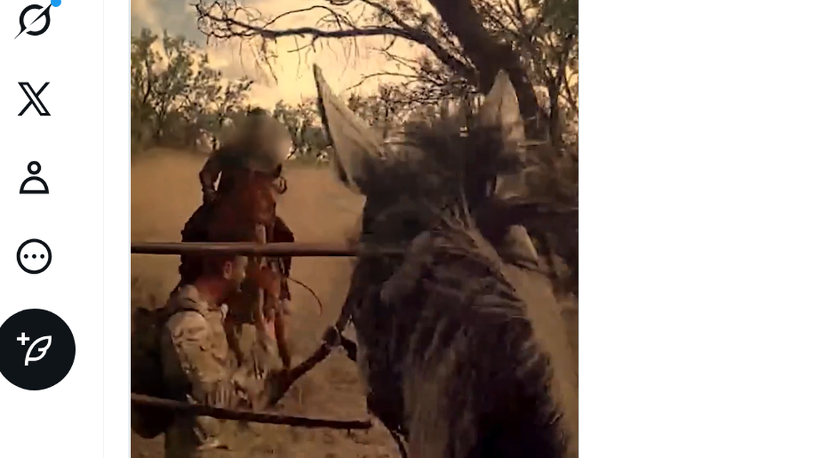 ‘Happy Kentucky Derby.’ Homeland Security posts video of agents on horseback detaining man