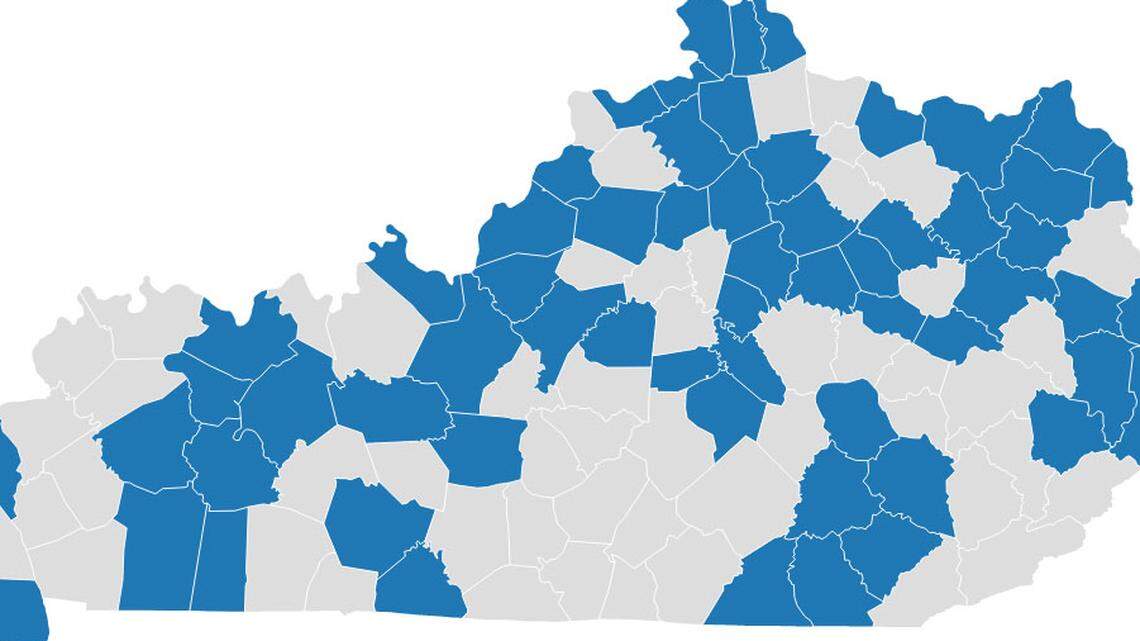 Interactive map: Where, how many gambling machines are at Kentucky Lottery retailers