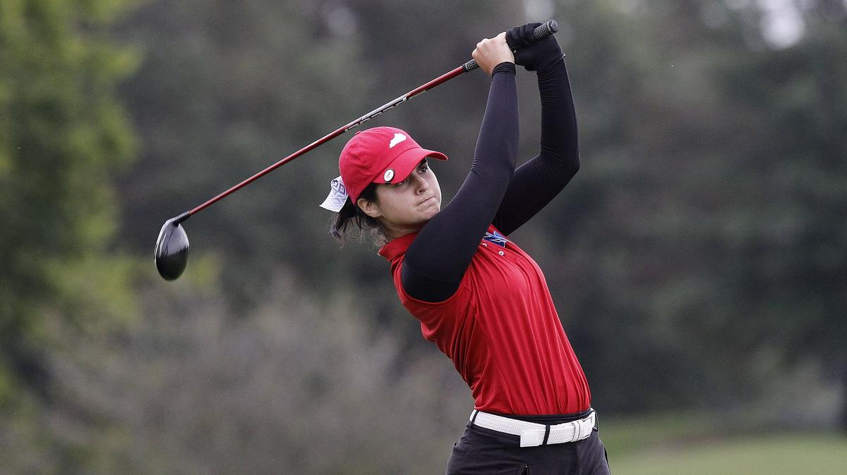 Madison Central’s MacKenzie Neal teed off Monday morning at the 7th region girls’ golf tournament at Gibson Bay Golf Course in Richmond. Neal finished fifth on Tuesday and will play in her fifth straight state tournament.