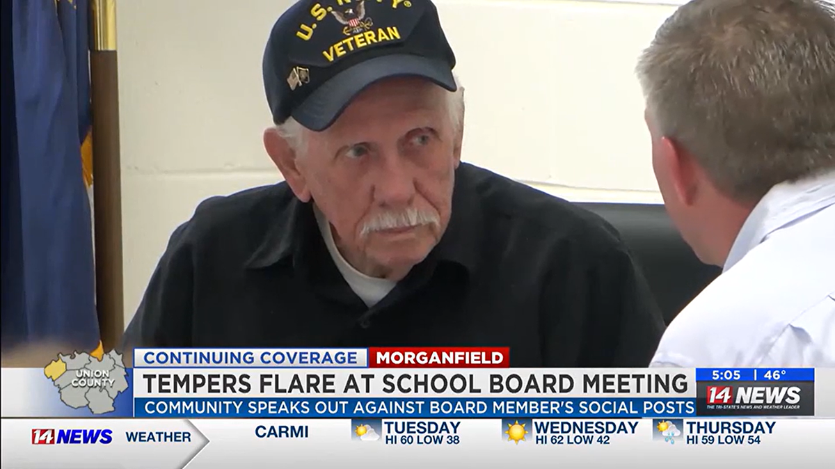 Don Yarber, a school board member in Union County, is facing backlash over comments he made on social media targeting the LGBTQ+ community. At a board meeting on March 24, 2025, community members confronted Yarber, who left the meeting early.