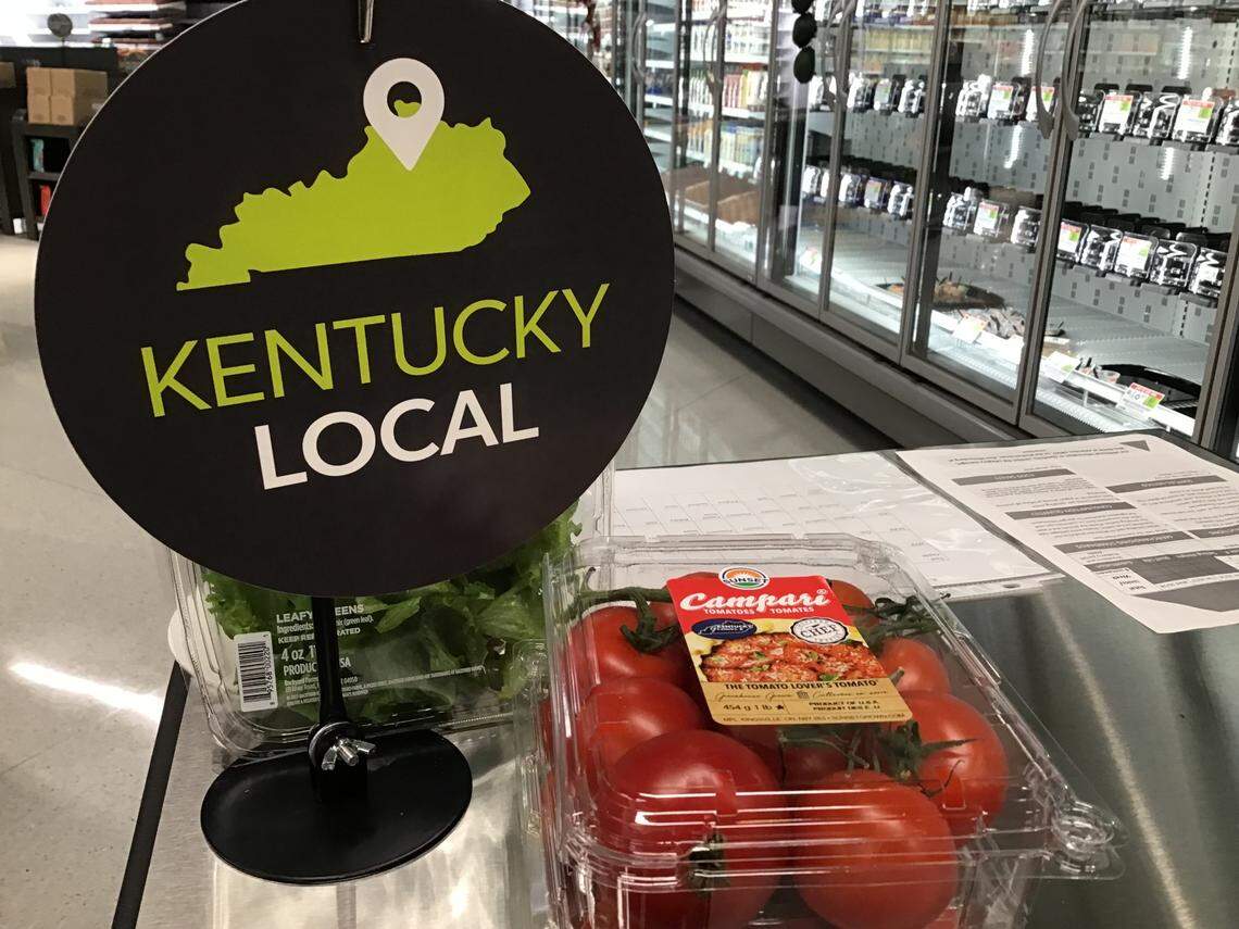 The produce section in Publix has Kentucky Local items such as Campari Tomatoes, grown in state.