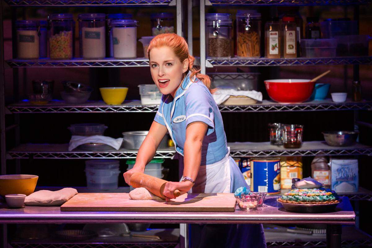 Bailey McCall as Jenna in the national tour of “Waitress,” one of the Broadway Live shows coming to Lexington Opera House.