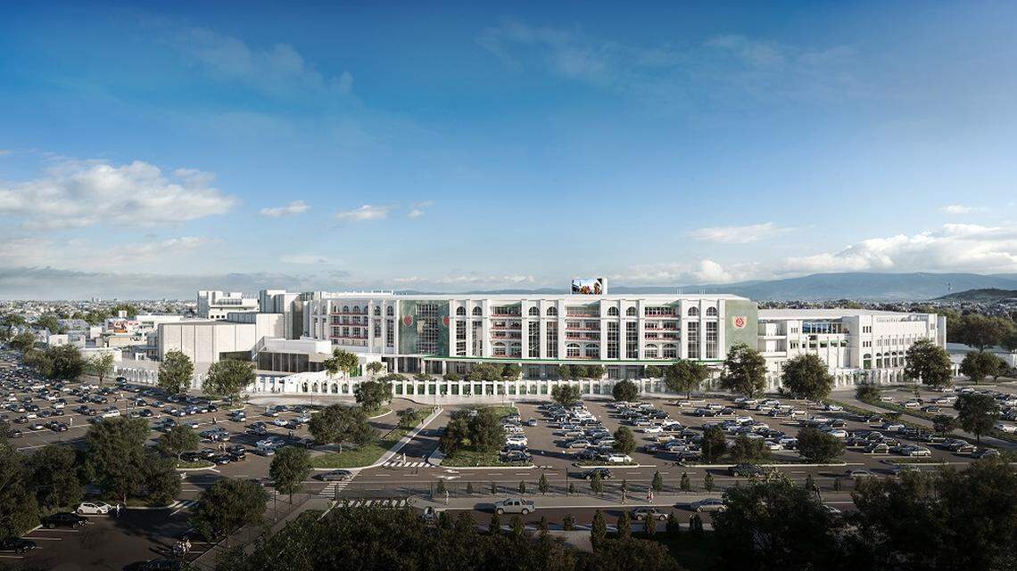 The new Skye Project will replace the existing Skye Terrace with new, upgraded seating. That was expected to be partially open by Kentucky Derby 2027. Now, those plans have been delayed.