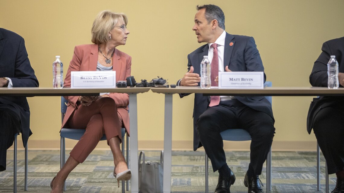 U.S. Education Secretary DeVos talks school choice in Lexington ...