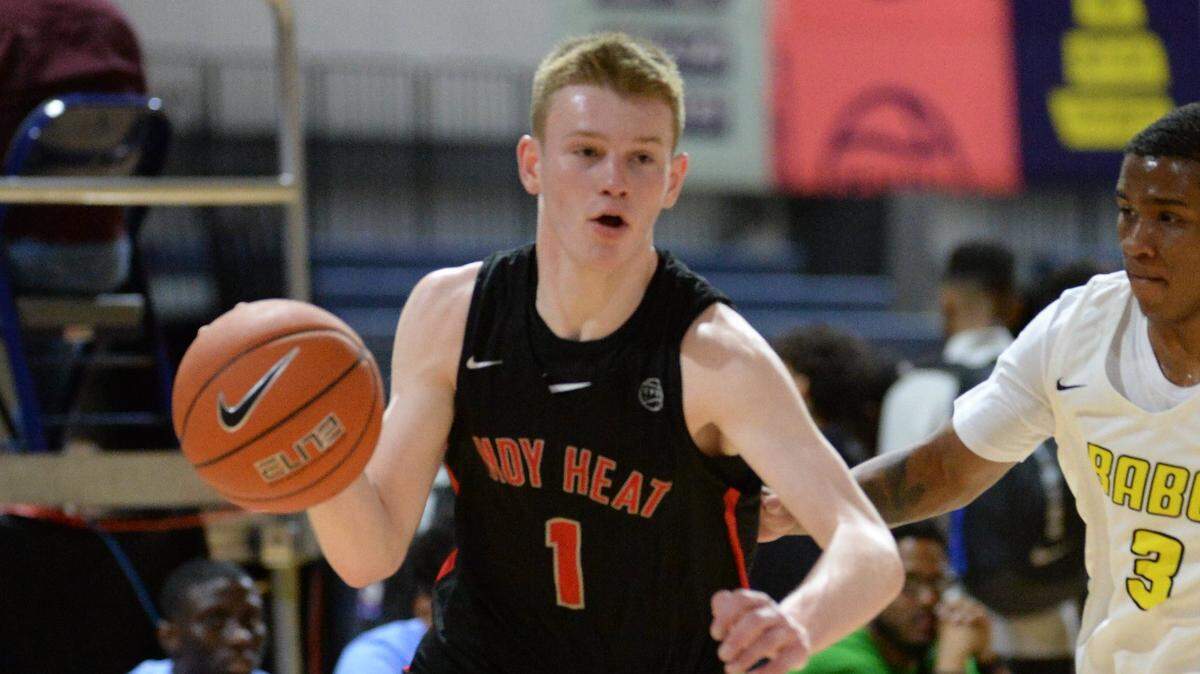 Justin Powell, a senior at North Oldham High School, committed to Auburn University on Friday.