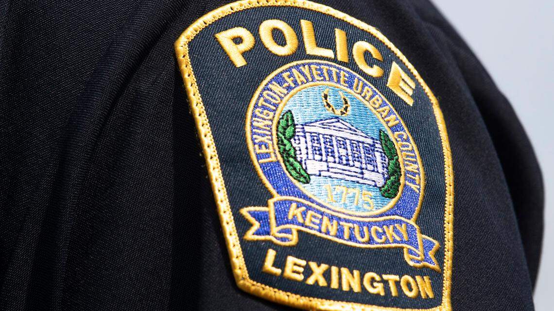 Lexington Police Department police patch. 