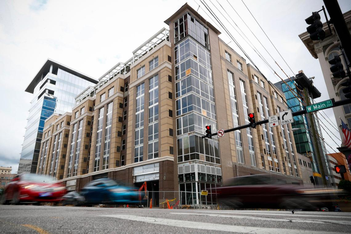The new 120-suite Residence Inn at City Center will have a rooftop bar and the Marriott will have a restaurant as well.