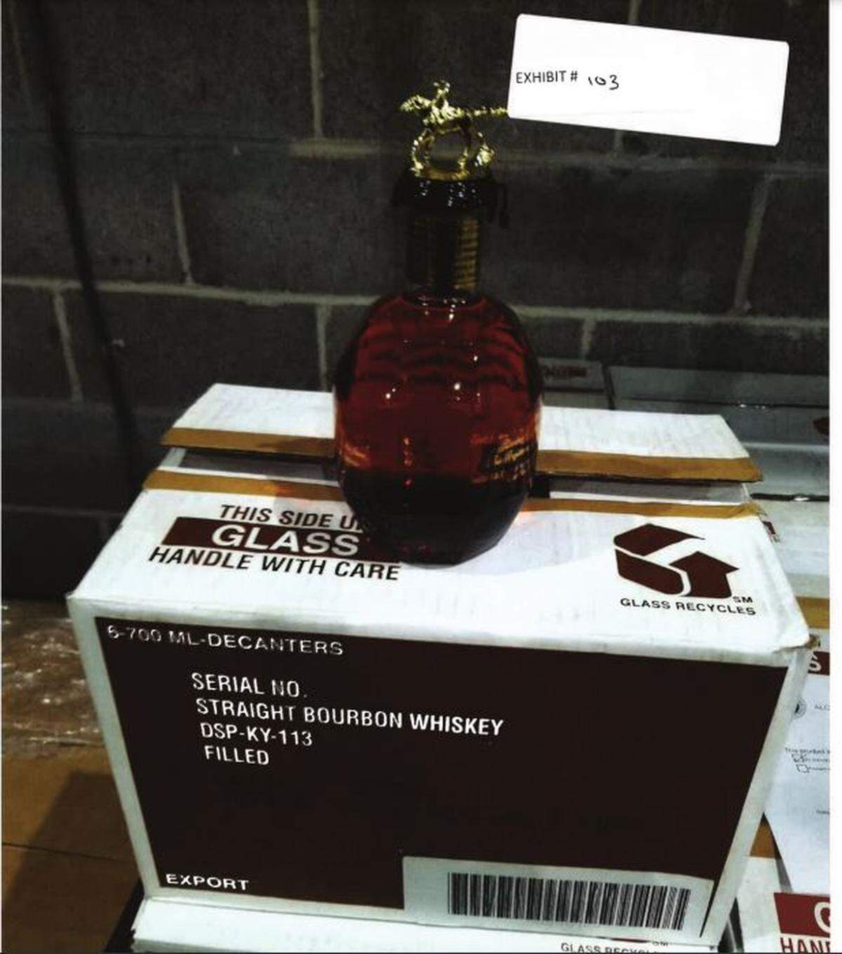 When investigators raided the Justins’ House of Bourbon warehouse in Washington, D.C., they “voluntarily detained” hundreds of bottles of Blanton’s and other bourbon pending further investigation.