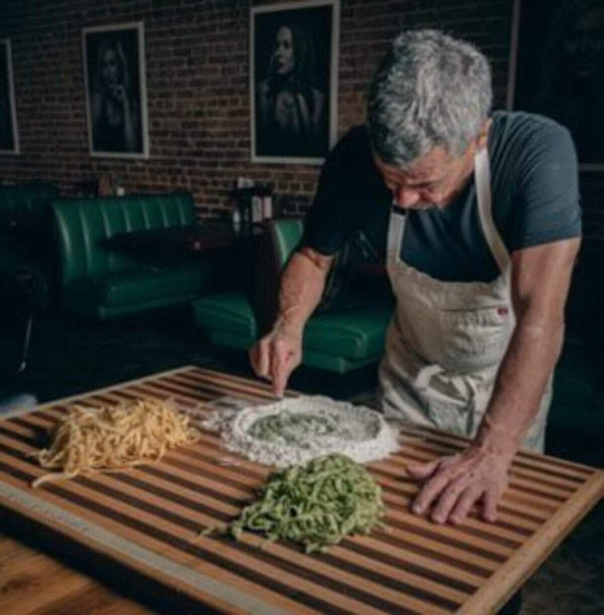 Restaurant owner Anthony Valinoti is not a trained chef but his Deluca’s Pizza restaurant has drawn rave reviews for pastas, pizza, burgers, salad and more.