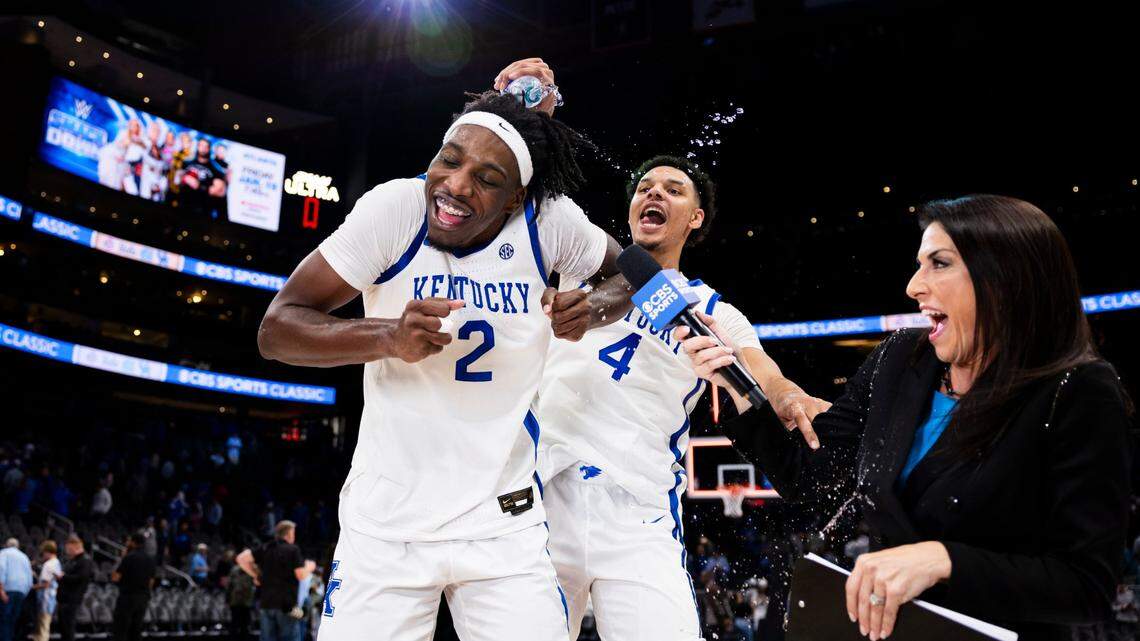 On a big stage, Kentucky’s kids grew up. And they beat North Carolina. ‘You all saw it …’