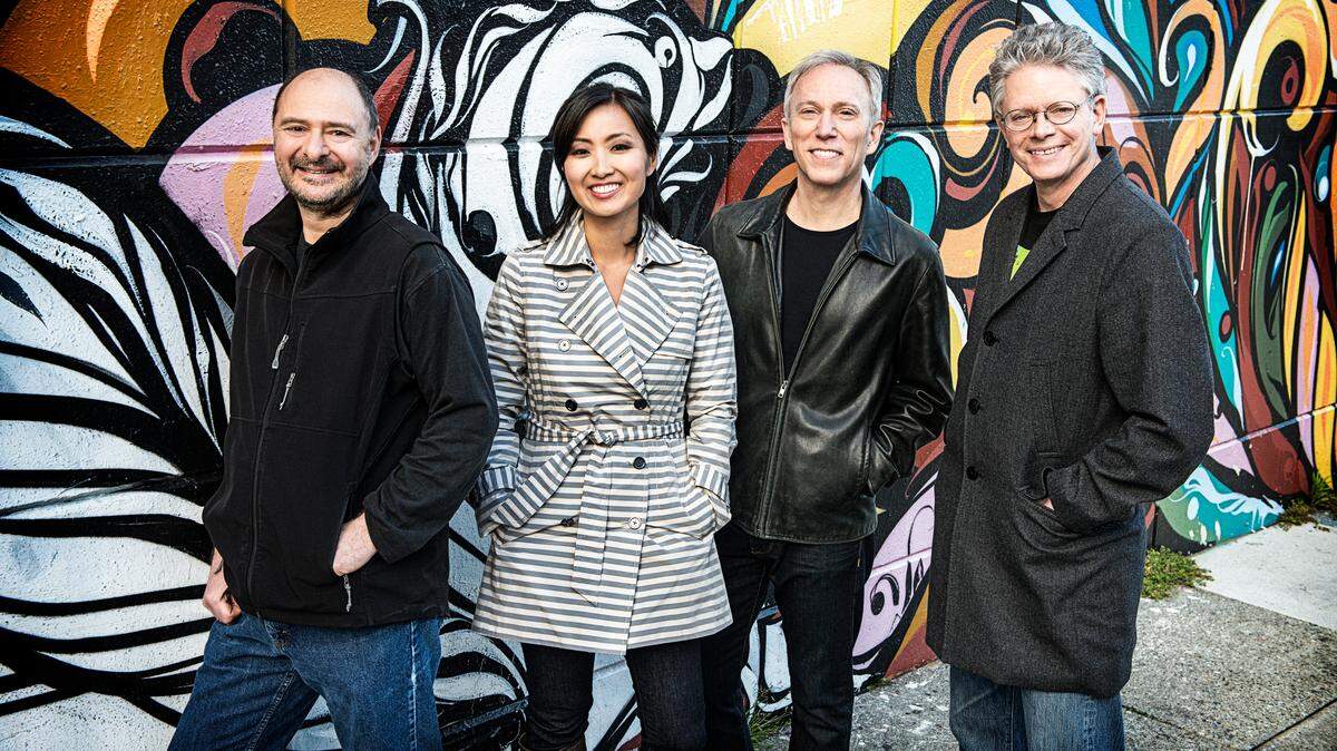 From left, John Sherba, Sunny Yang, Hank Dutt and David Harrington of the Kronos Quartet.