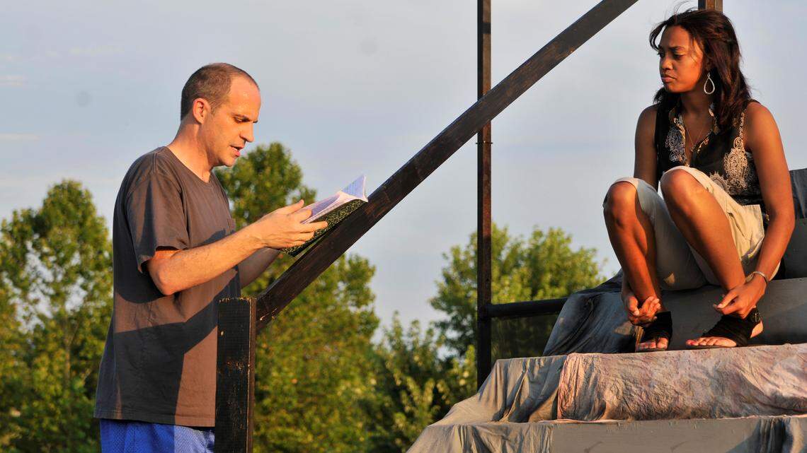 Adam Luckey, who is directing A Midsummer Night's Dream for SummerFest, spoke with Meredith Crutcher, who plays Helena, about the finer points of delivering a Shakespearean monologue.  