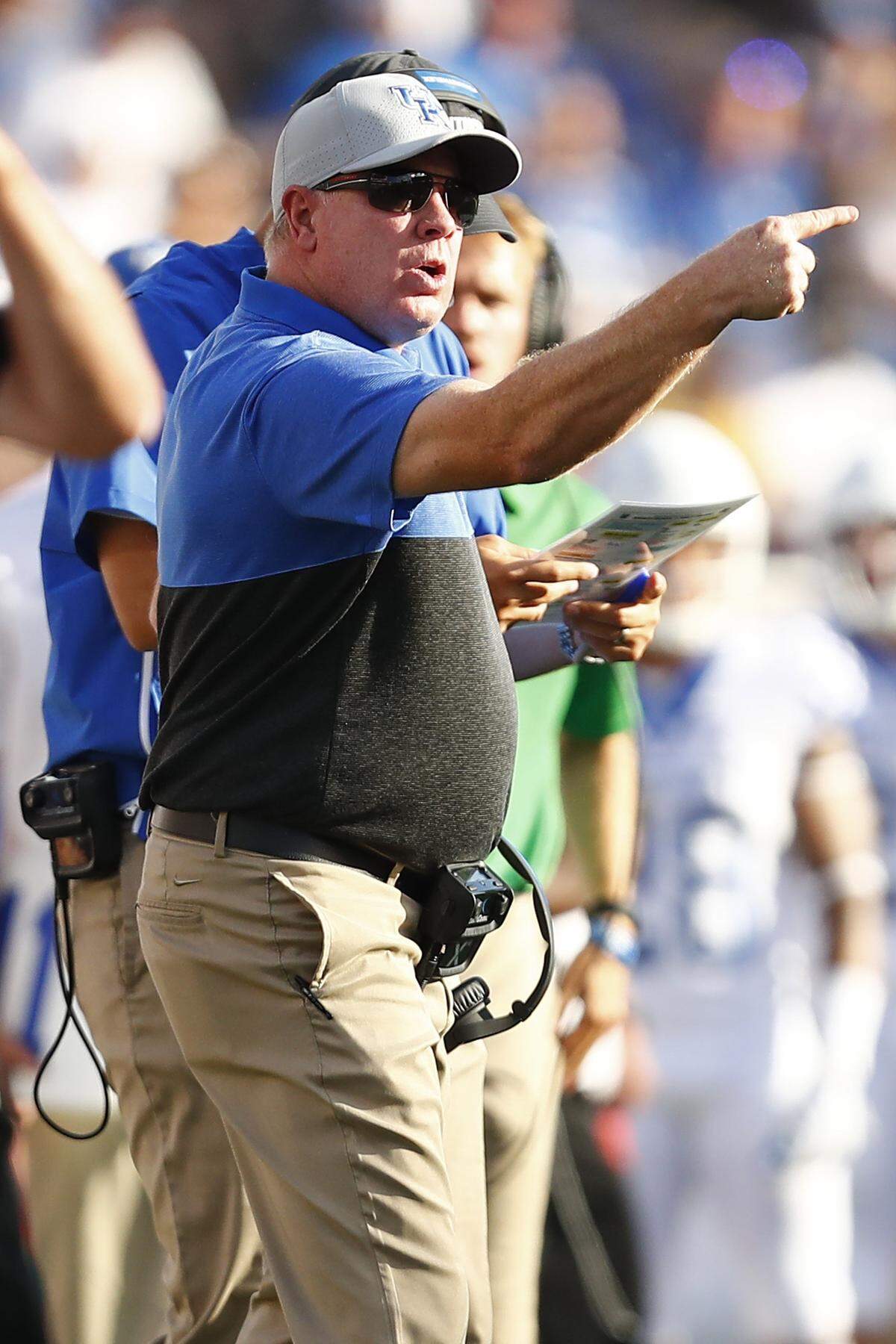 A victory over Virginia Tech in the Belk Bowl would put Mark Stoops’ record at Kentucky at 44-44 over seven seasons. He is 31-20 over the past four seasons.