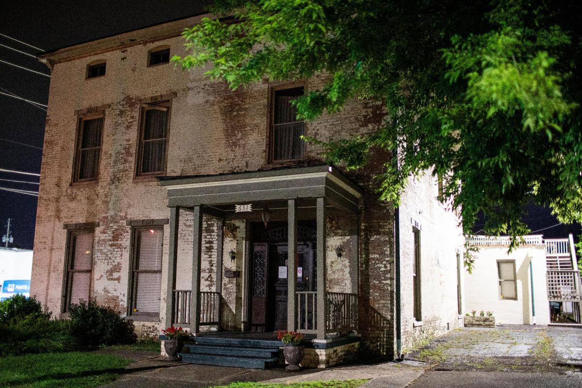 The Lloyd Tilghman, a Civil War museum owned by the Sons of Confederate Veterans, in Paducah, Ky., Thursday, July 8, 2021.