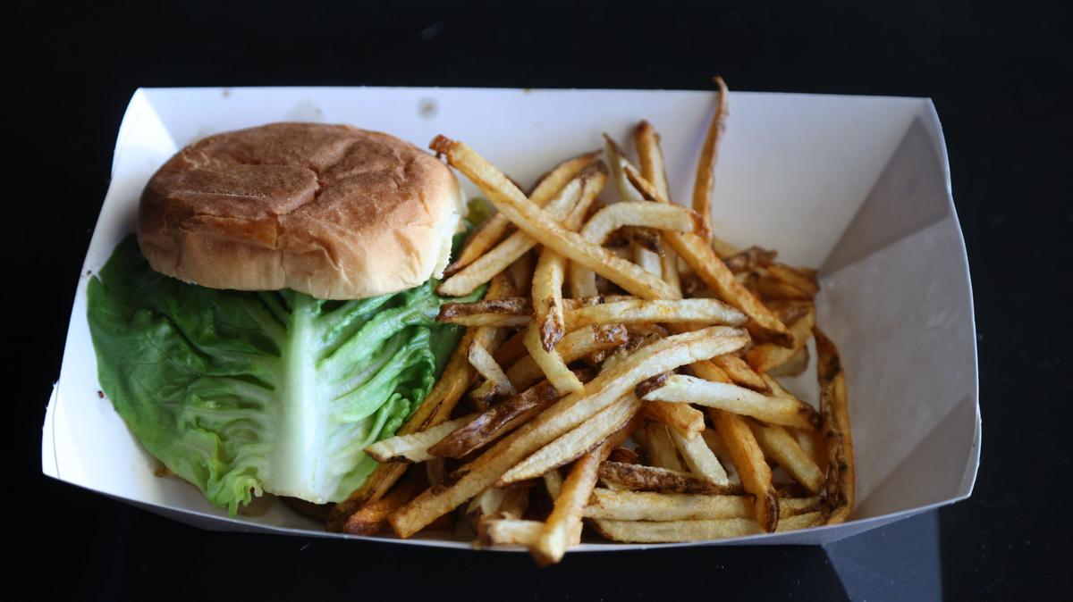 Fresh-cut fries are a staple at Timmy Two Time’s gastropub.