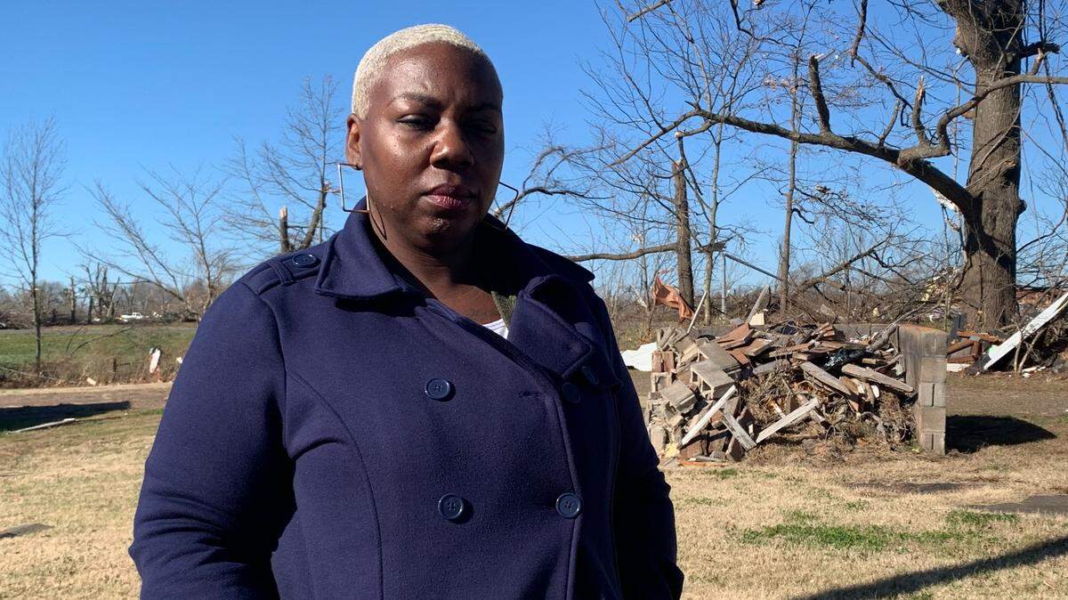 Woman’s video showed harrowing Mayfield factory destruction. A year later, she’s ‘grateful’
