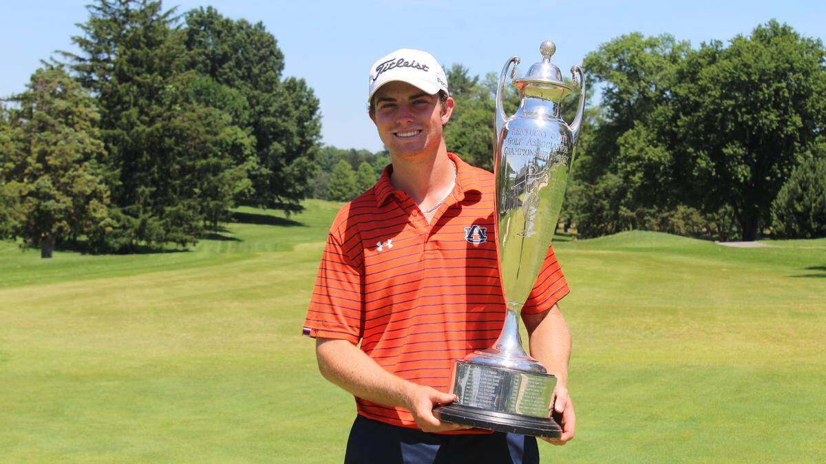J.M. Butler shot a 7-under par 65 Thursday at Audubon Country Club in Louisville to win the Clark’s Pump-N-Shop Kentucky Amateur by four shots.