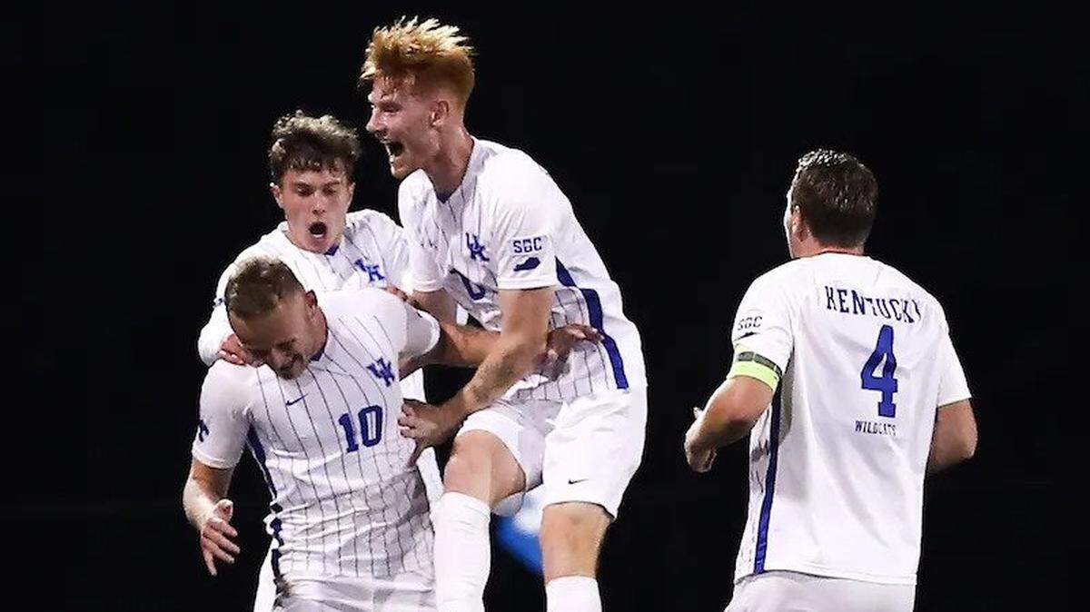The University of Kentucky men’s soccer team takes an undefeated record into Sunday’s Sun Belt Conference Tournament championship game against James Madison in Lexington. UK finished a regular season undefeated for the first time in program history in 2022.