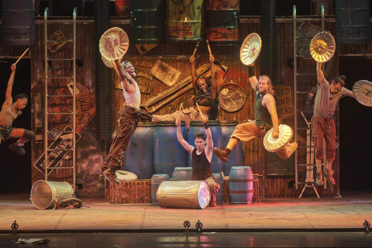 “STOMP,” a unique combination of percussion, movement and visual comedy will be at the Lexington Opera House on Feb. 24 and 25.