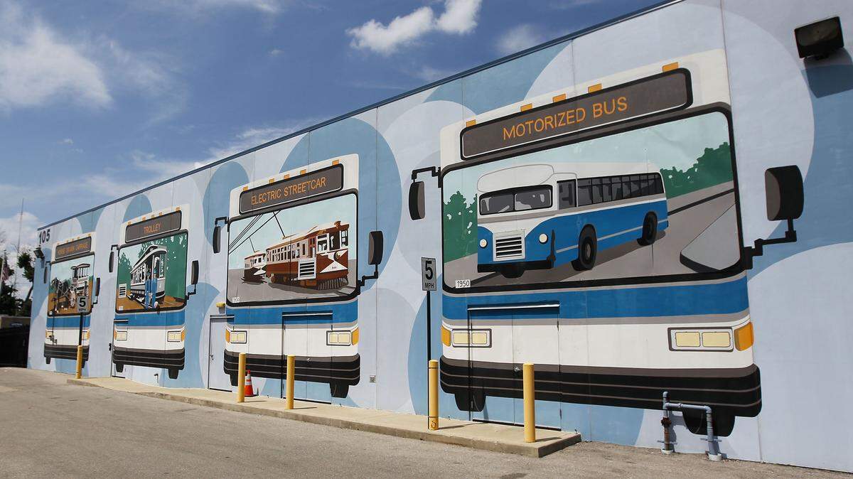 The current Lextran headquarters and bus garage are in a building at 109 West Loudon Avenue. The site was declared historically significant in 2011.