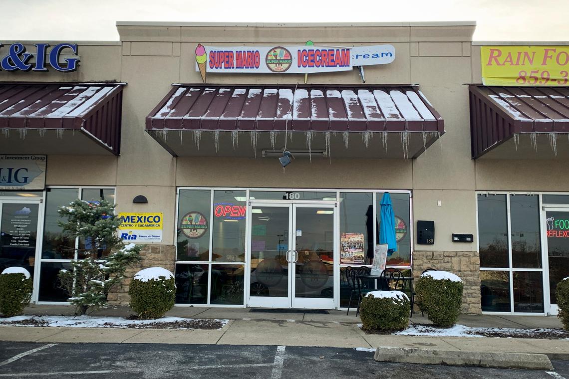 Super Mario Ice Cream at 340 E. New Circle No. 180 was placed on health department probation.