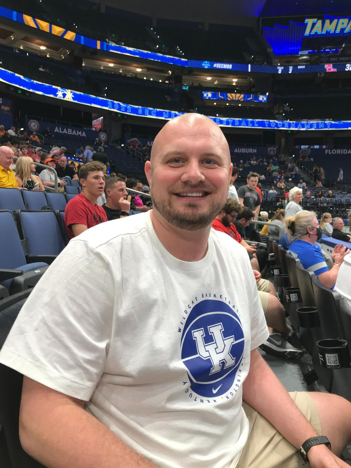 UK fan Tyler Sauceman said he likes the Wildcats’ chances at making a deep postseason run. “What I like is they can beat you with many different styles,” he said.