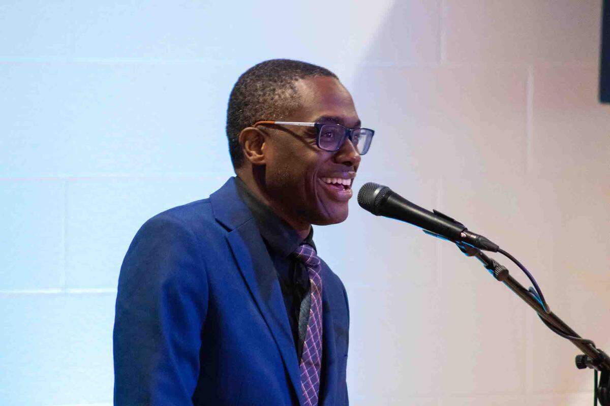 Composer Shawn Okpebholo loves coming back to Lexington to perform. “But to have my music performed in a place where I know a lot of people there, they actually see what I’m doing ... that is so special, because Lexington is my music education." 