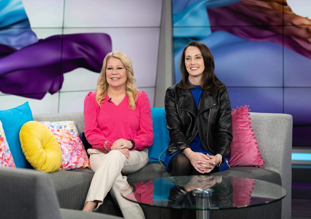 Leigh Jordan, left, and Tamara Schneider are lifelong friends who will host “Live From Chevy Chase” weekdays on FOX 56.