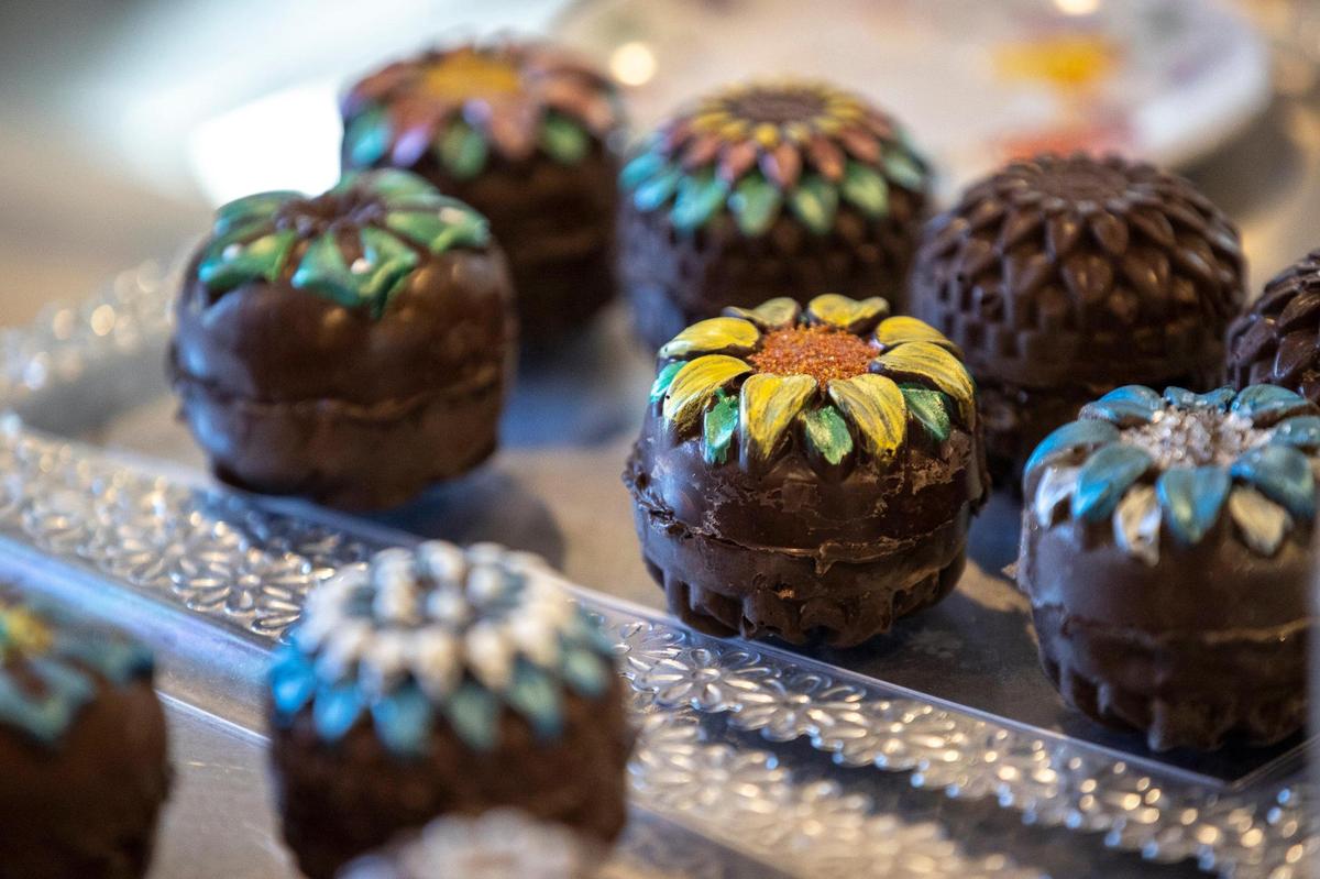 Backroads Bakery is offering hot cocoa bombs at its location at 109 W. Sixth St.